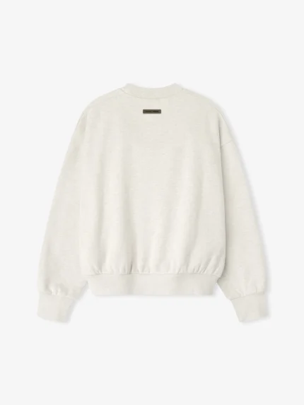 ESSENTIALS Embossed Classic Crewneck Sweatshirt