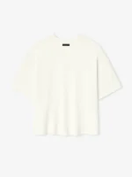 ESSENTIALS Waffle Short Sleeve Sweater