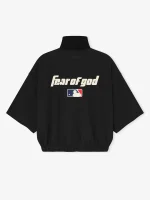ESSENTIALS MLB 3/4 Sleeve Half Zip Jacket