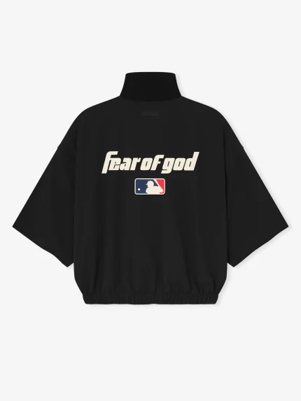 ESSENTIALS MLB 3/4 Sleeve Half Zip Jacket