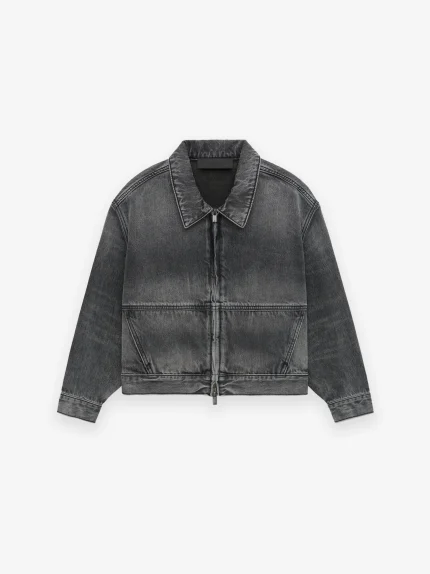 ESSENTIALS Kids Denim Trucker Jacket