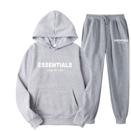 Essentials Fear of God TrackSuit Light Gray