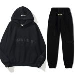 Essential Fear Of God Tracksuit Oversized Black