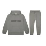 Essential Fear Of God Gray Tracksuit