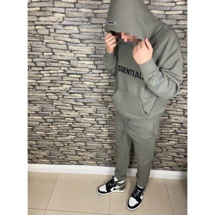 Essential Fear Of God Gray Tracksuit