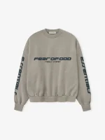 ESSENTIALS Heavy Fleece Cropped Relaxed Sweatshirt